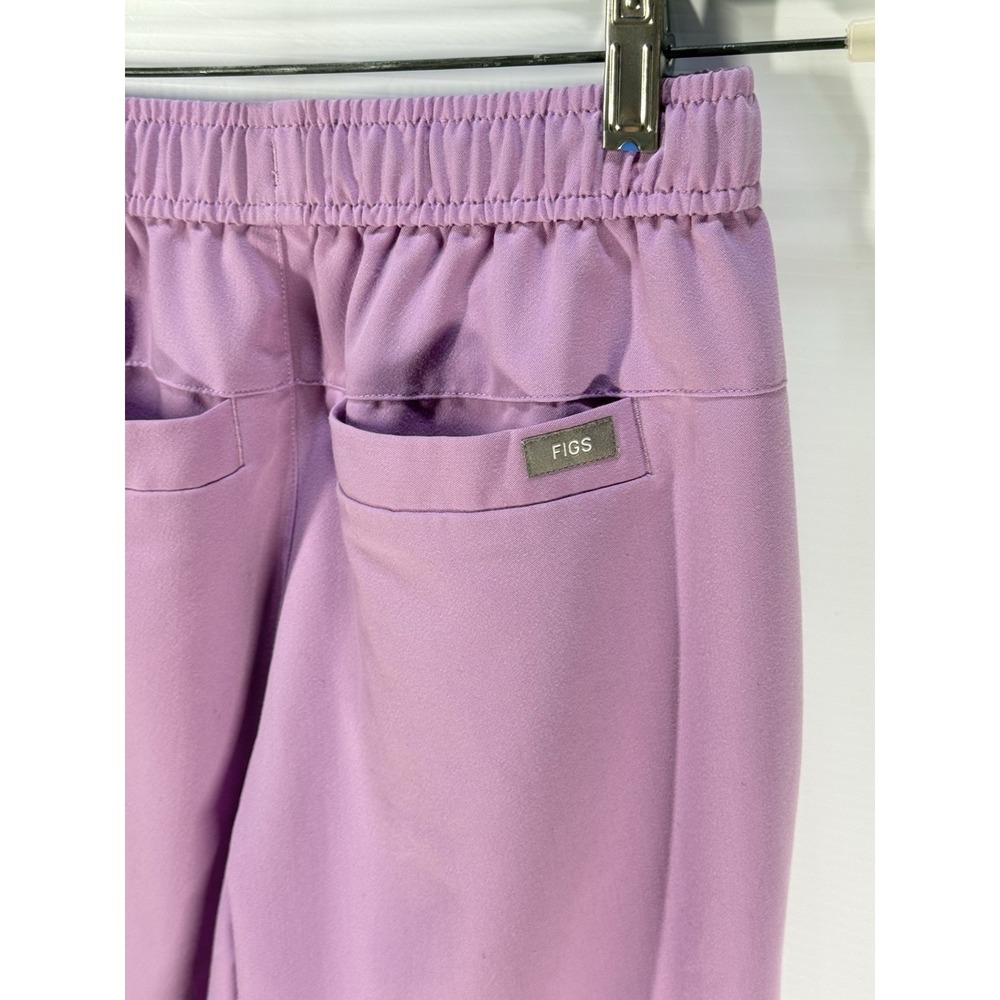 Figs Men's Tansen Jogger Scrub Pants Size Small Purple/Wild Iris Drawstring - Picture 7 of 8